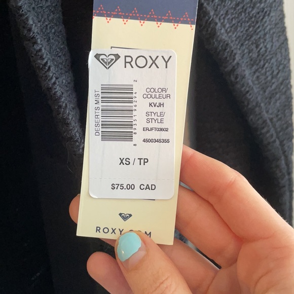 Roxy black hooded cardigan - Picture 4 of 5